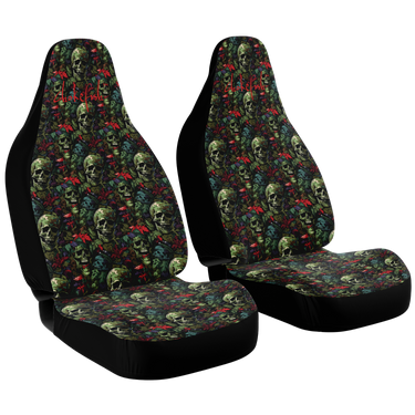 Chokefish™ Skulls Seat Covers Unisex-025